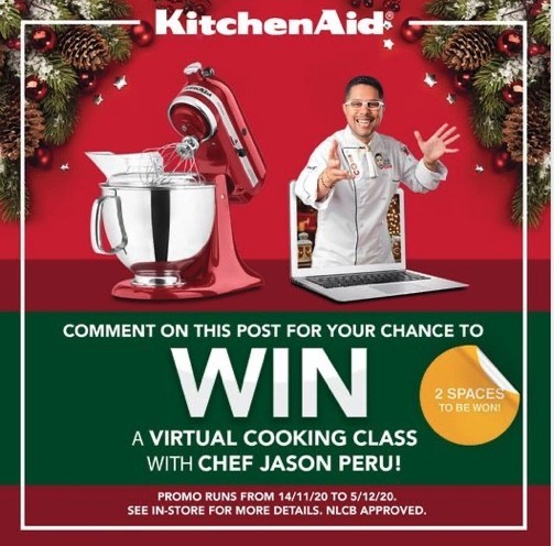 WIN a VIRTUAL Cooking Class!